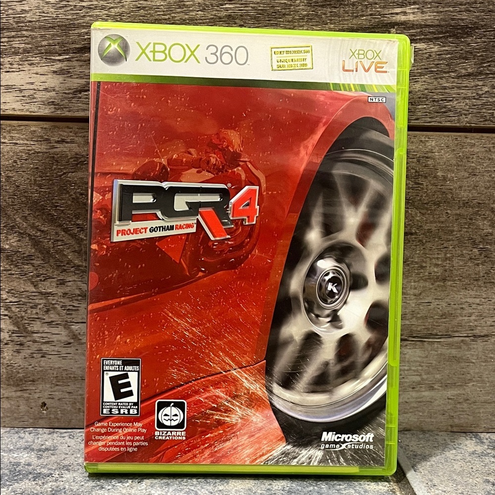 5 for $60 - Project Gotham Racing 4  for the x box 360